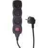 emos prodluzovaci kabel s vypinacem 3 zasuvky 3m cerny ien295940