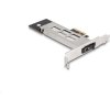delock mobilni prihradka s kartou pci express na 1 x ssd m 2 nmve low profile ien563977