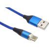 premiumcord magneticky micro usb a usb c nabijeci a datovy kabel 1m modry image1 big ies87231711