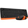 a4tech set klavesnice a mysi fg1010 fstyler bezdratovy oranzovy ien332477