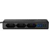 cubenest powerstrip slimline 2xusb a 2x usb c 33w black image1 big ies94998183