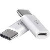 adapter microusb b 2 0 usb c 2 0 bily 2 ks ig429139