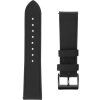 fixed leather strap s sirkou 22mm pro smartwatch cerny ien391307