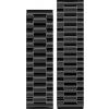 aligator kovovy reminek 22mm cerny ien433215