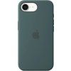 apple iphone 16e silicone case lake green ien541797