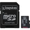 kingston microsdxc 64gb industrial sd adapter ien405514