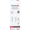 swissten kabel usb usb c 1 m bily ien585639