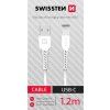 swissten kabel usb usb c bily ien585646