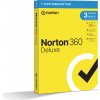 NORTON 360 DELUXE 25GB CZ 1uživatel, pro 3 zařízení, na 12 měsíců, box