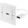premiumcord hdmi zasuvka v panelu 1x hdmi a hdmi a female female ien249877