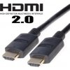 HDMI 2.0 High Speed + Ethernet kabel, zlacené konektory, 2m rozlišení 4K*2K/60Hz, 18Gb/s