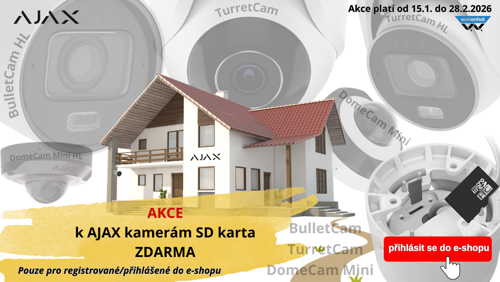 SD karta k Ajax kamerám