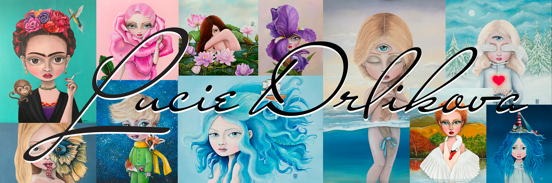 reprodukce obrazu Lucie Drlikova