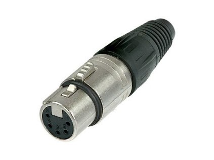 kabelovy konektor xlr 5 pin samice