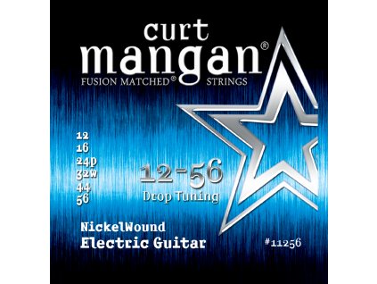 Curt Mangan Strings - 12-56 Drop Tuning Nickel Wound struny pro elektrickou kytaru