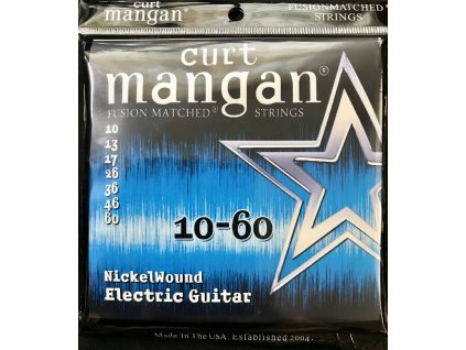 Curt Mangan Strings - 10-60 Nickel Wound (7-String) struny pro elektrickou kytaru