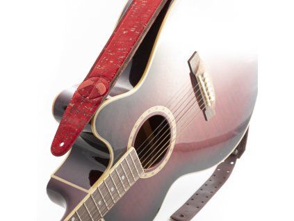 guitar strap cork red (7) 1660122008