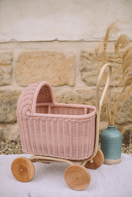 Ratanovy kočárek DILL