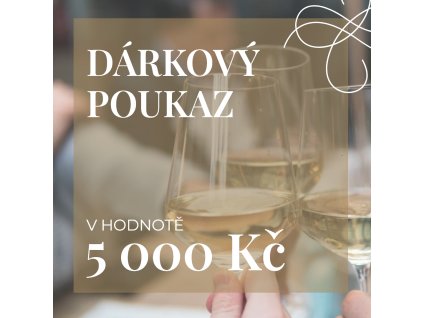 Poukaz 5 000