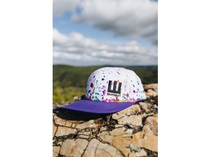 Snapback fialový