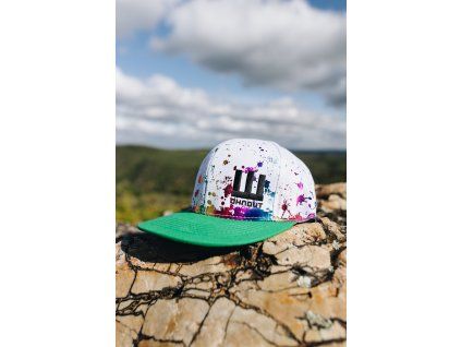 Snapback tmavě zelenývel. S