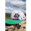 Snapback tmavě zelenývel. S