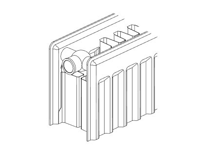 WOODCOTE Technoline radiator Typ 22 2