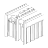 WOODCOTE Technoline radiator Typ 33 2