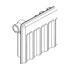 WOODCOTE Technoline radiator Typ 11 2