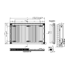 WOODCOTE Technoline radiator Typ 11 3