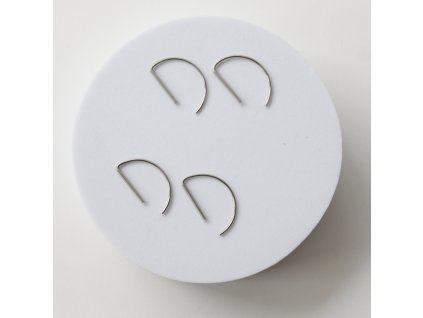 SIMPLE // náušnice půlkruh