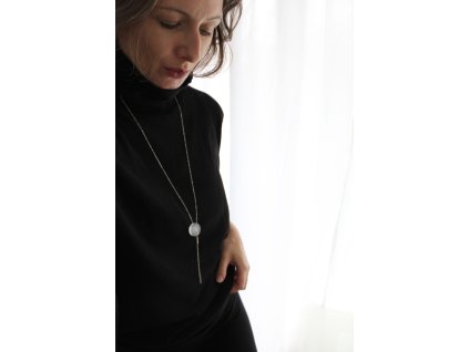 náhrdelník dlouhý kolečko