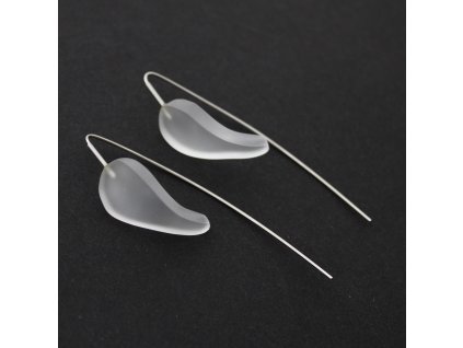 náušnice ohýbané plexi