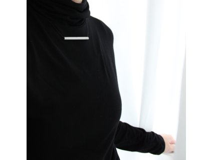 Náhrdelník ocel rovný