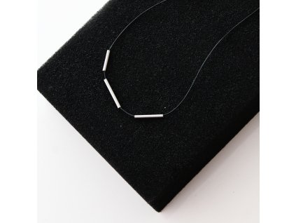 Náhrdelník ocel krátké linky