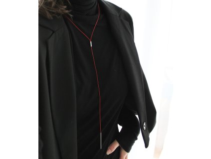 náhrdelník RED svislá linka