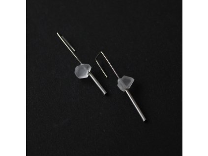 náušnice s krystalky