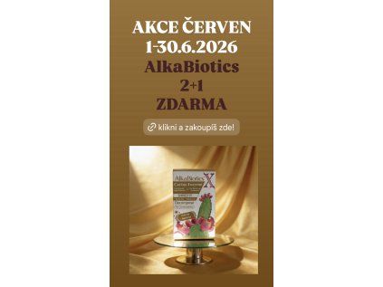 AKCE ČERVEN 2+1 ALKABIOTICS