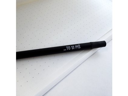 Obyčejná tužka s potiskem _TO SI PIŠ