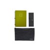 Set s kapsou barvy olive green