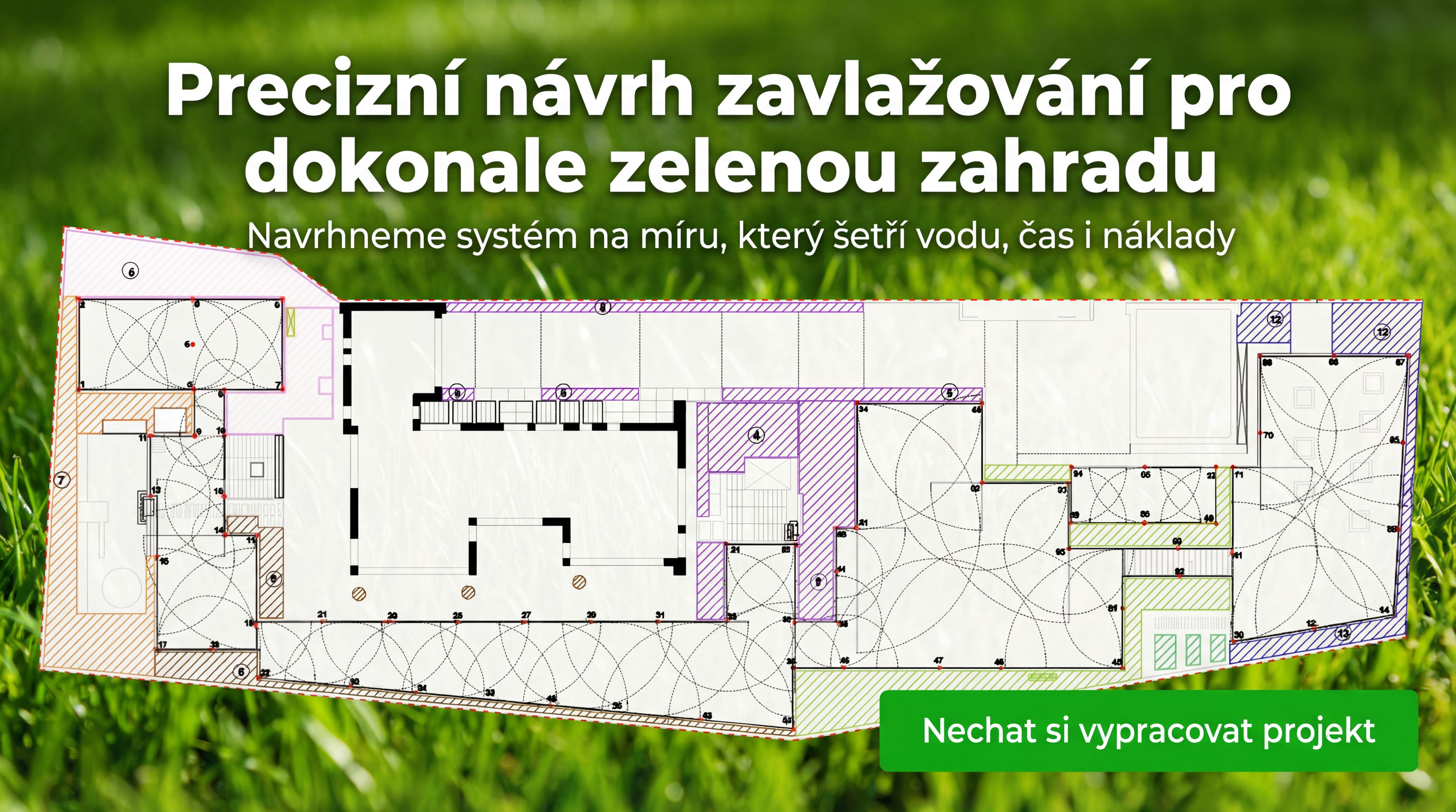 Návrh automatického zavlažování