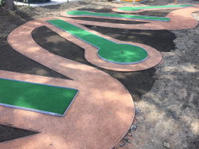 Minigolf Prága