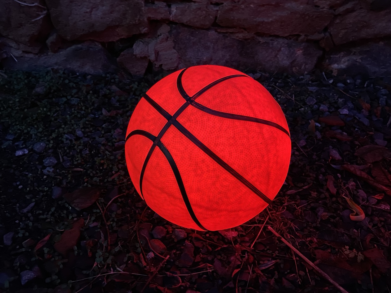 Svítící míč Sport: basketball