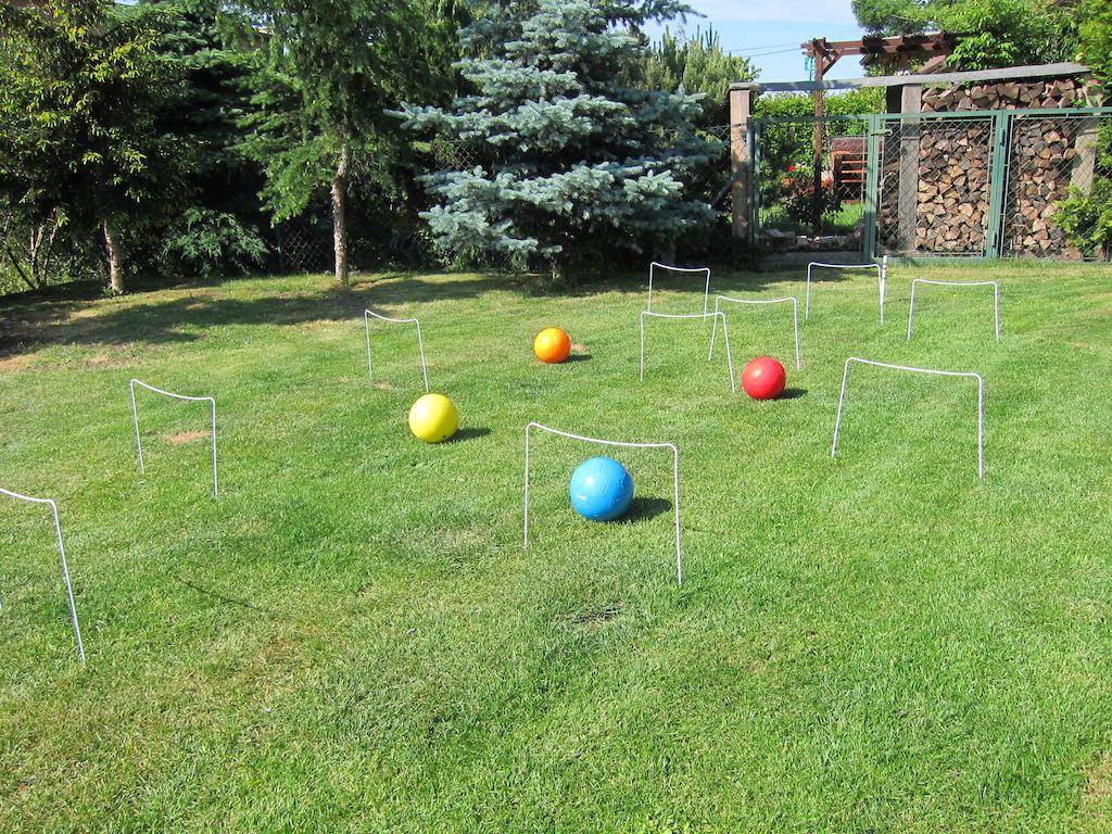 Fotbal Kroket - zahradní hra