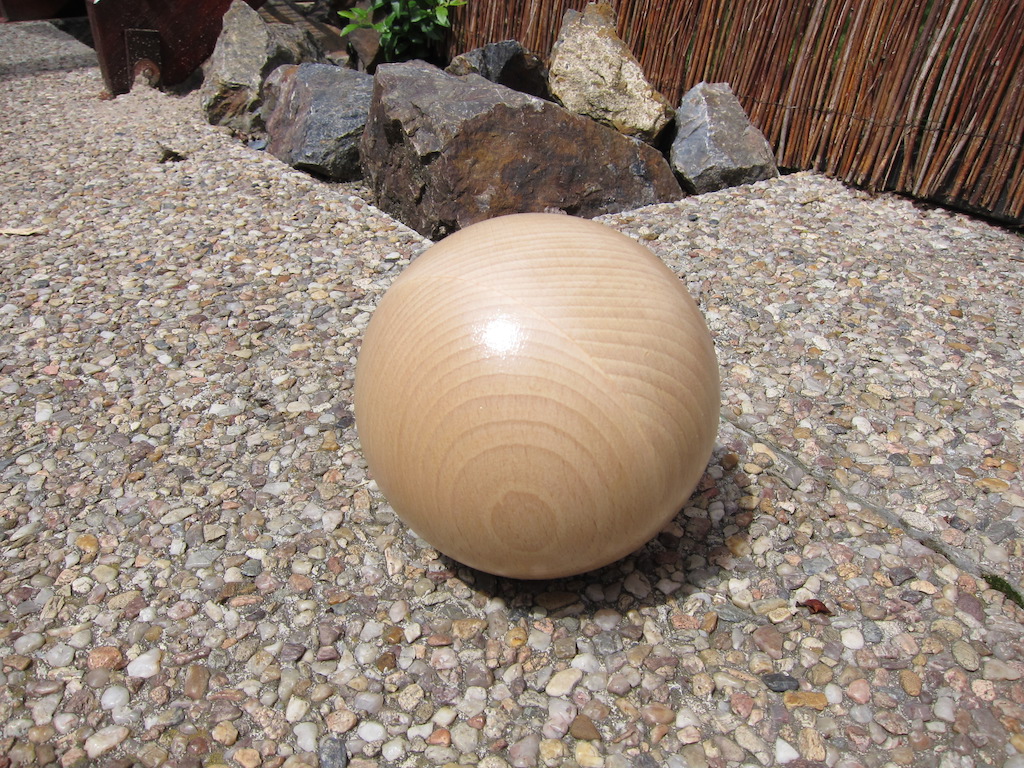 Ruské kuželky - dřevěná koule 12 cm