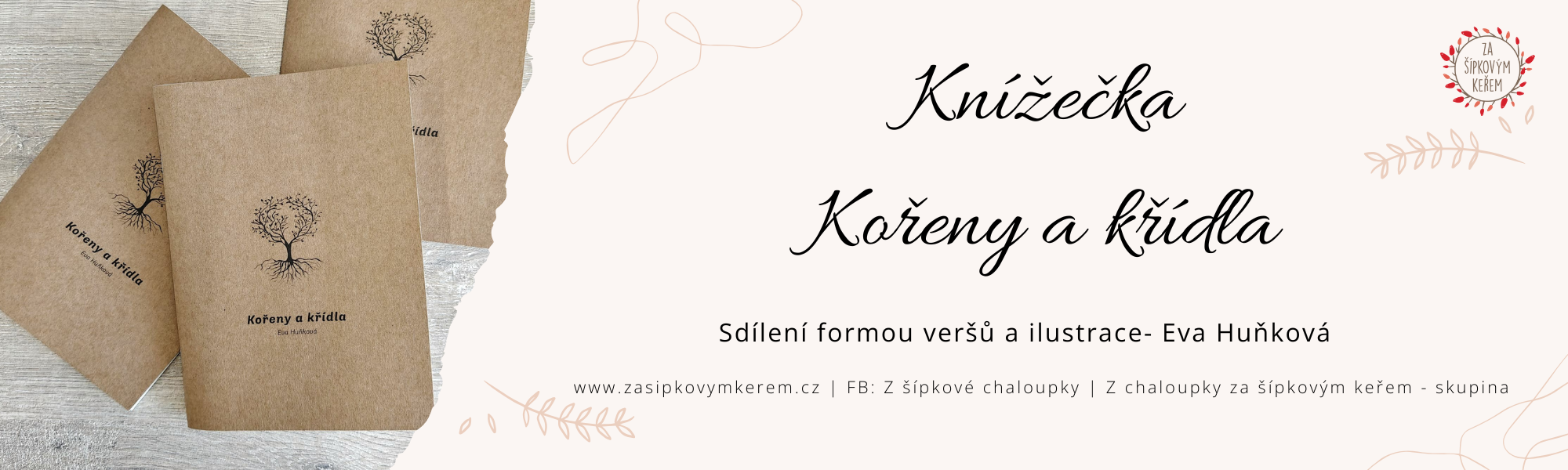 Knížečka Kořeny a křídla