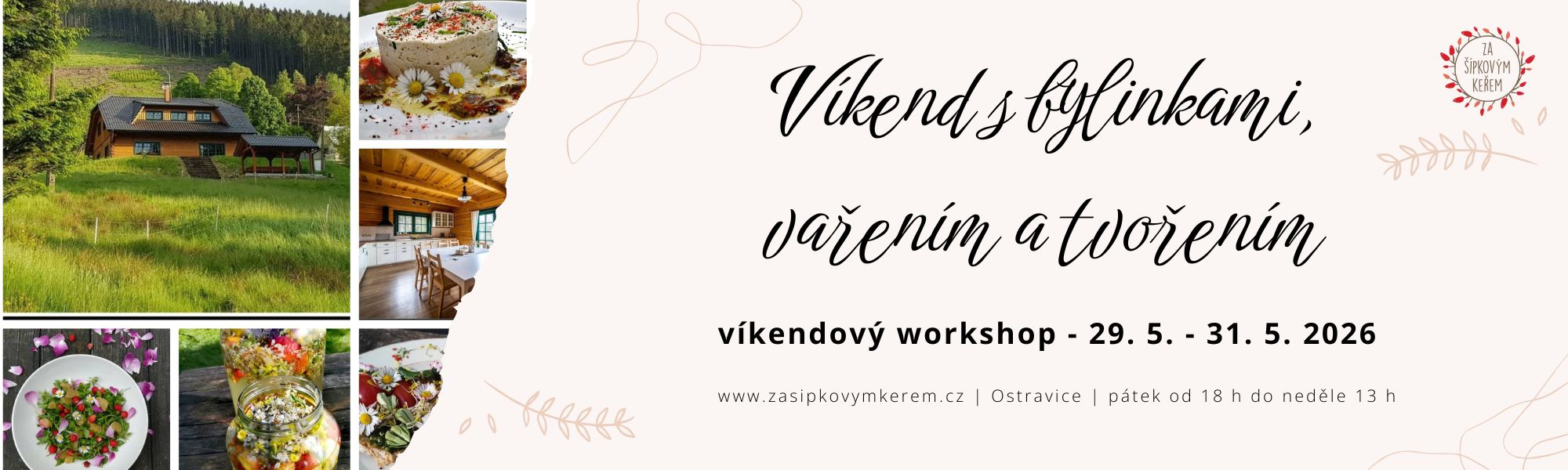 Víkend s bylinkami, vařením a tvořením - workshop