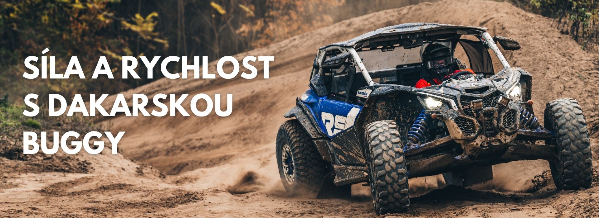 Síla a rychlost s dakarskou buggy Can-Am Maverick X3 RS Turbo