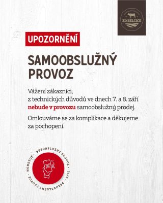 Plánujete začátkem týdne rychlý nákup oblíbených dobrot přes aplikaci? 📱 Pozor na malou technickou pauzu! Aby nám celý...