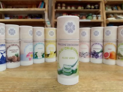 přírodní deodorant aloe vera
